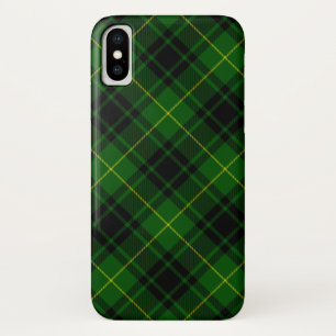 MacArthur tartan green plaid iPhone X Case