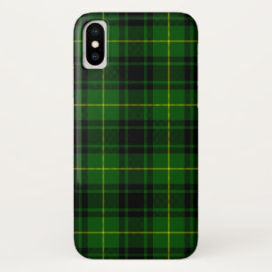 MacArthur tartan green plaid iPhone X Case