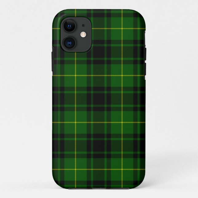 MacArthur tartan green plaid Case-Mate iPhone Case (Back)