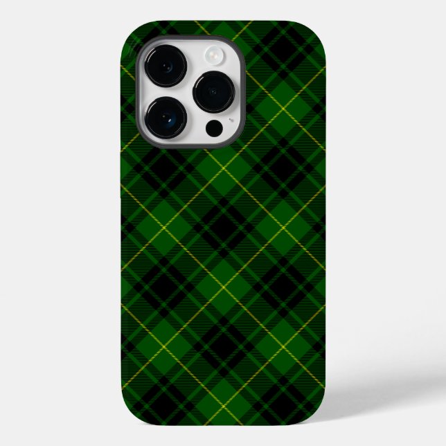 MacArthur tartan green plaid Case-Mate iPhone Case (Back)