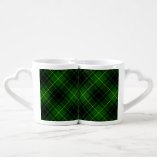 MacArthur tartan green plaid Coffee Mug Set