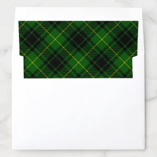 MacArthur tartan green plaid Envelope Liner