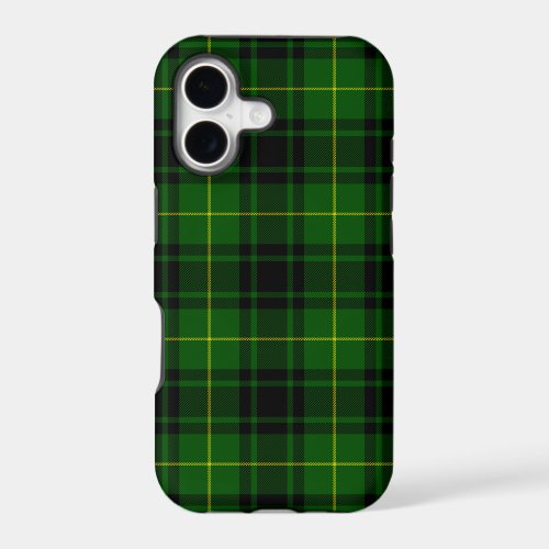 MacArthur tartan green plaid iPhone 17 Case