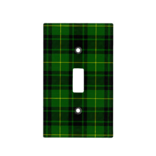 MacArthur tartan green plaid Light Switch Cover
