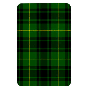 MacArthur tartan green plaid Magnet