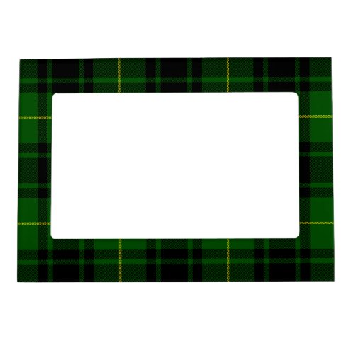 MacArthur tartan green plaid Magnetic Photo Frame