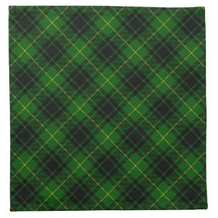 MacArthur tartan green plaid Napkin