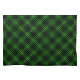 MacArthur tartan green plaid Placemat