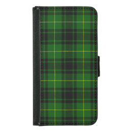 MacArthur tartan green plaid Samsung Galaxy S5 Wallet Case