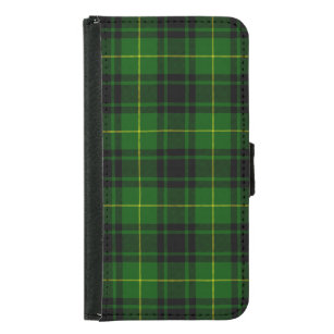 MacArthur tartan green plaid Samsung Galaxy S5 Wallet Case