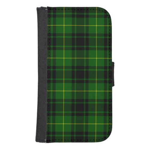 MacArthur tartan green plaid Phone Wallet