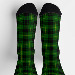MacArthur tartan green plaid Socks
