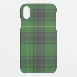 MacArthur tartan green plaid iPhone XR Case