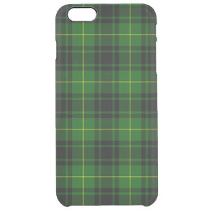 MacArthur tartan green plaid Clear iPhone 6 Plus Case