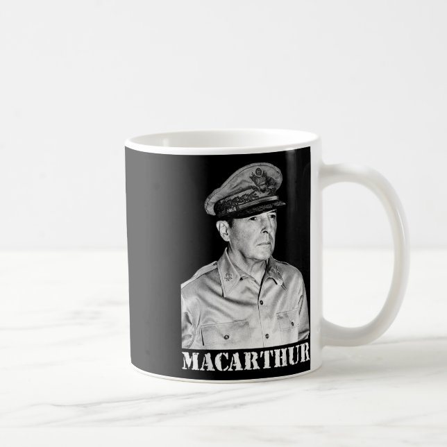 Macarthur World War Ii Victory Memorial Coffee Mug (Right)