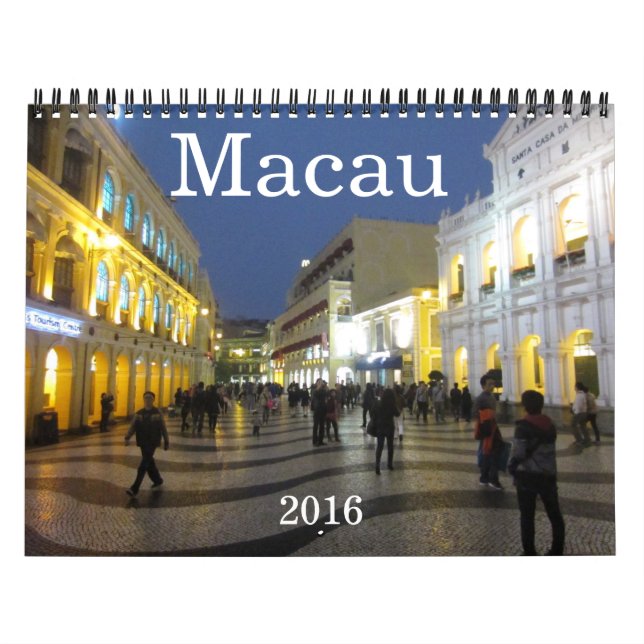 macau 2016 calendar (Cover)