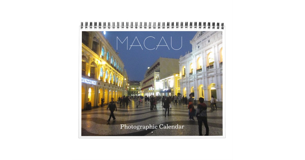 macau 2024 calendar Zazzle