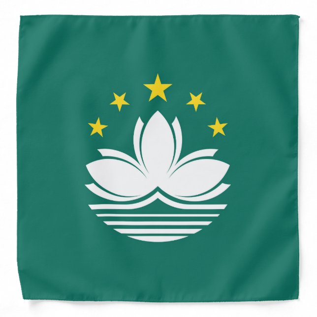 Macau flag bandana (Front)