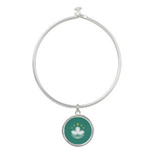 Macau Flag Bangle Bracelet