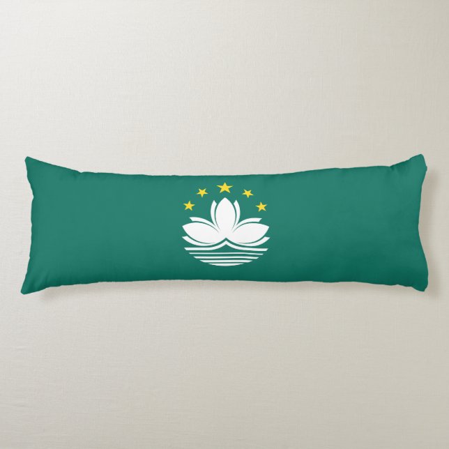 Macau flag body pillow (Front)