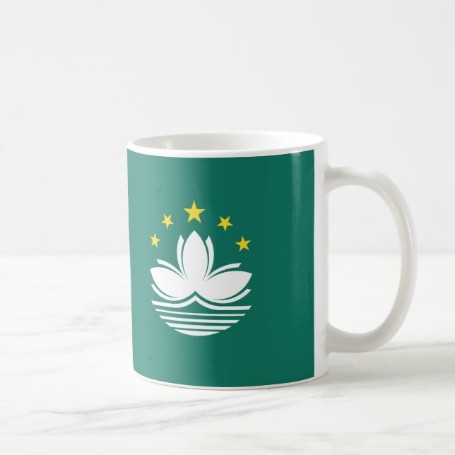 Macau Flag Ceramic Mug (Right)