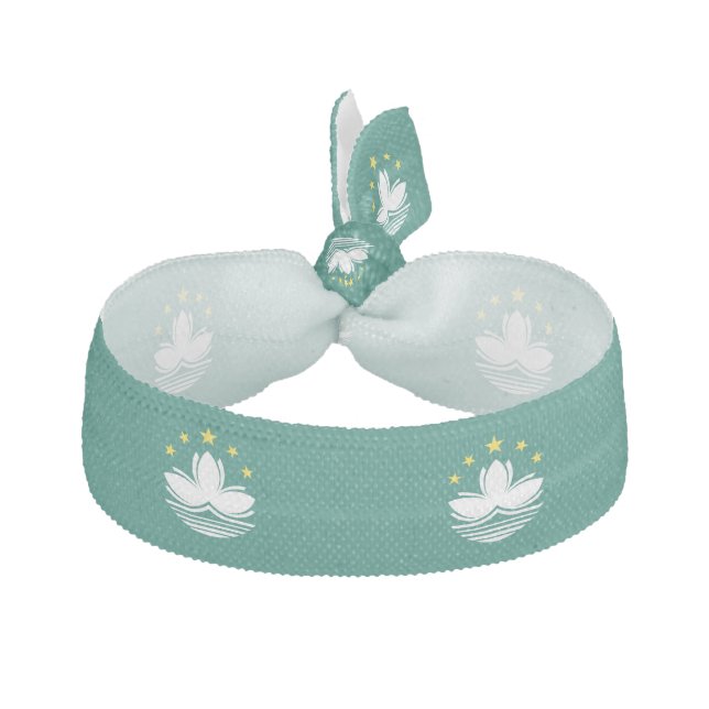 Macau Flag Elastic Hair Tie (Front)
