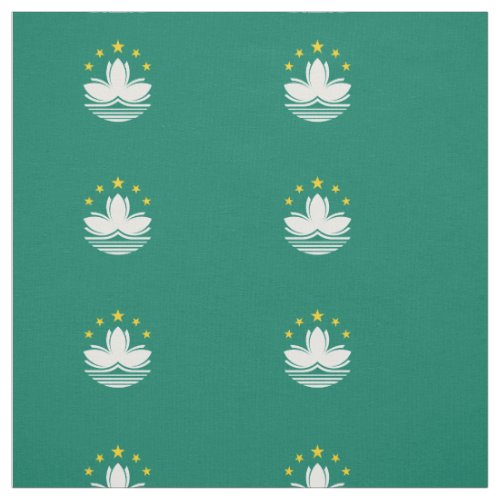 Macau Flag Flag Fabric