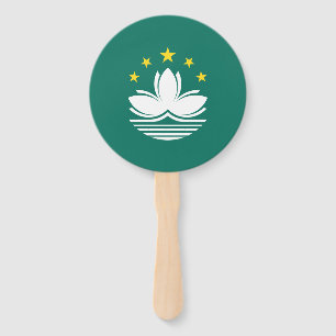 Macau Flag Hand Fan