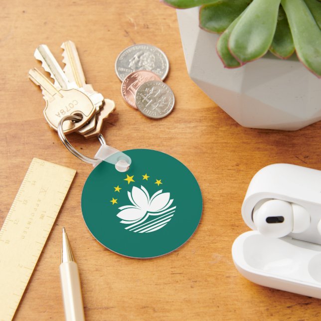 Macau flag keychain (Desk)
