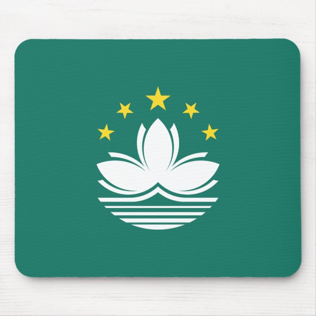 Macau Flag Mouse Pad (Front)