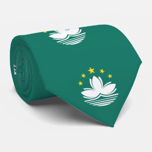 Macau Flag Neck Tie