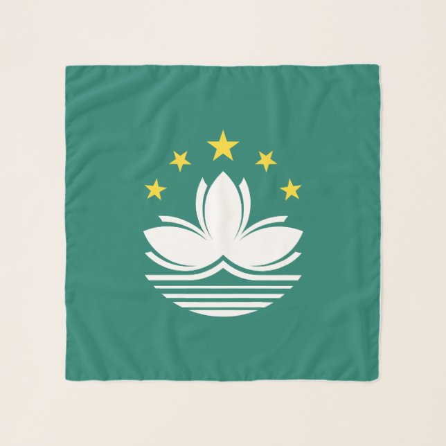 Macau Flag Scarf (Front)
