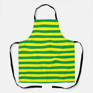 Macau flag stripes country lines symbol green yell apron