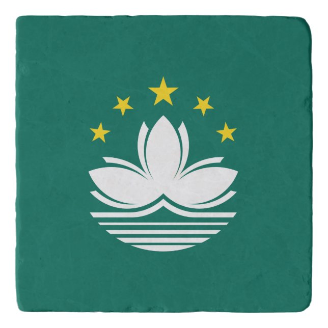 Macau Flag Trivet (Front)