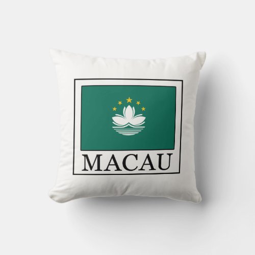 Macau Throw Pillow