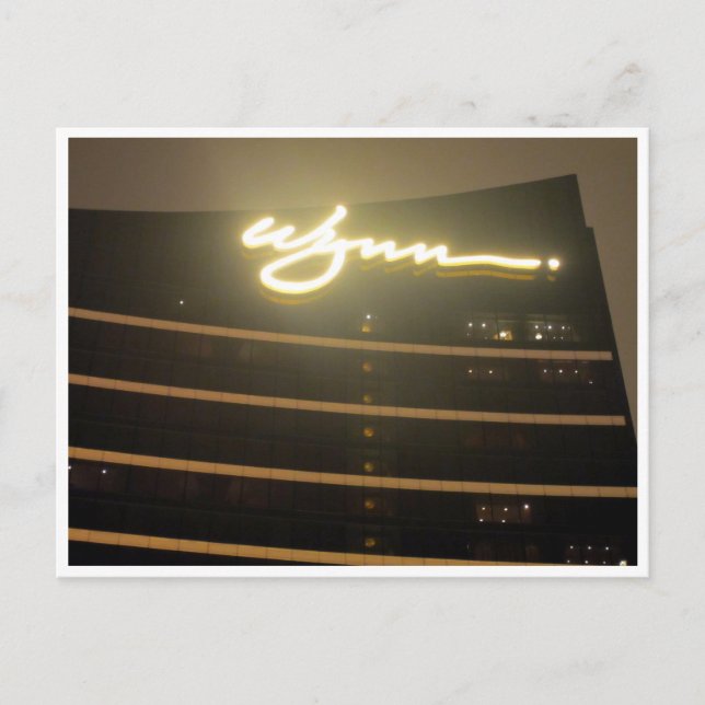 macau wynn postcard (Front)