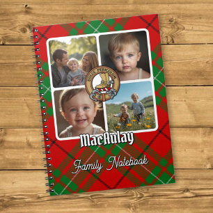 MacAulay Family Photo Collage Notebook