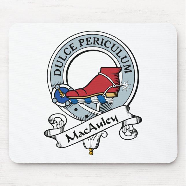 MacAuley Clan Badge Mouse Pad (Front)