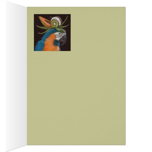 macaw card (Inside (Right))