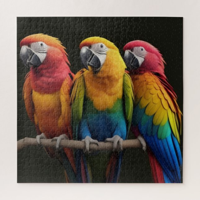 Macaw Jigsaw Puzzle (Vertical)