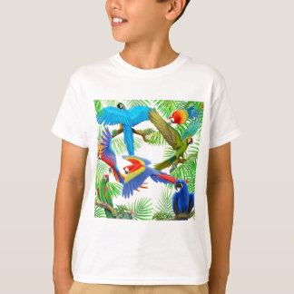 Macaw Jungle Kids T-Shirt