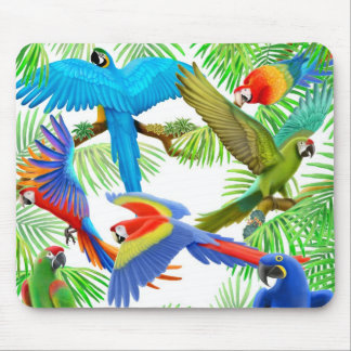 Macaw Jungle Mousepad