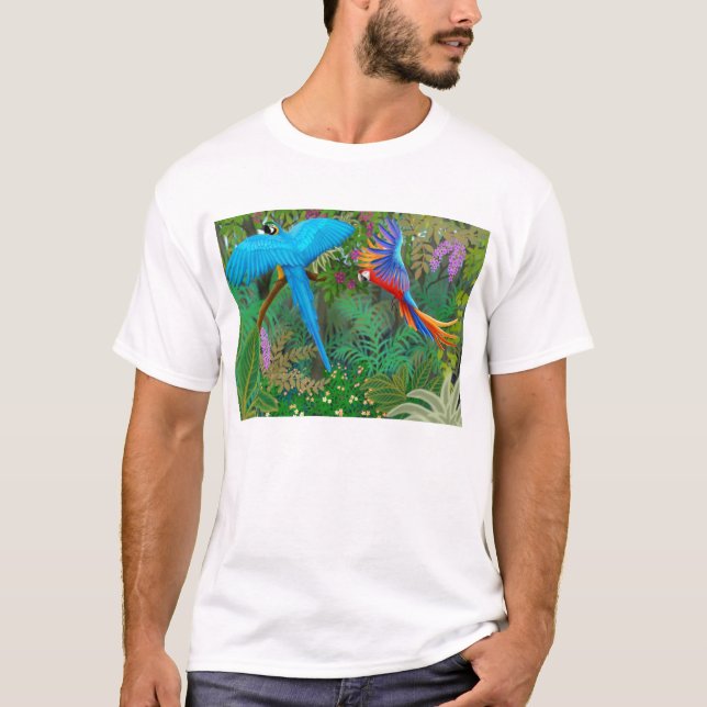 Macaw Jungle T-Shirt (Front)