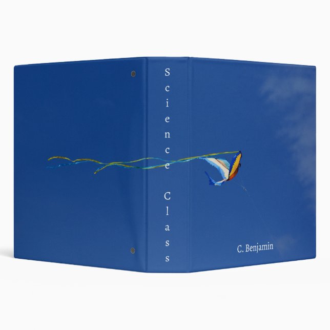 Macaw Kite 3 Ring Binder (Background)