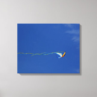 Macaw Kite Canvas Print