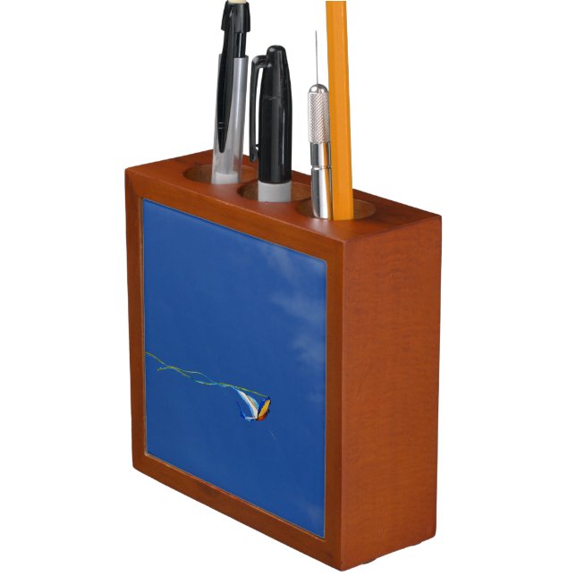 Macaw Kite Desk Organizer (In Situ)