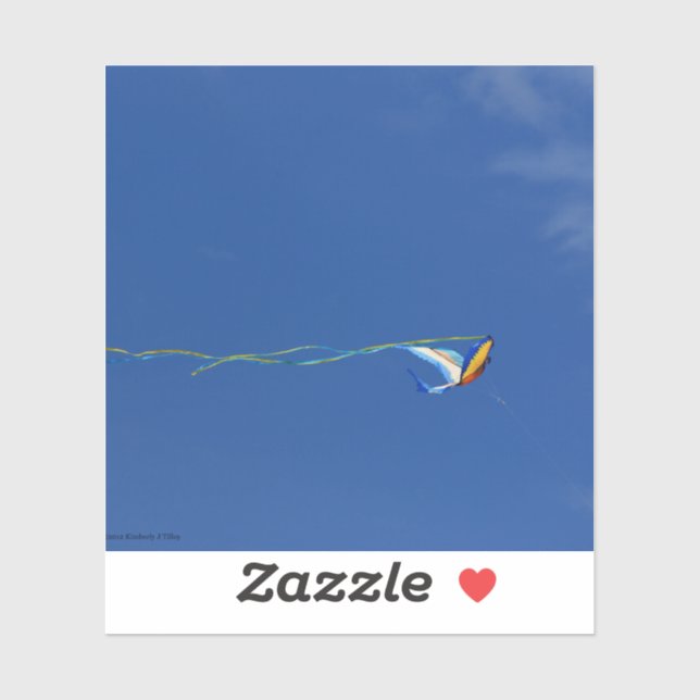 Macaw Kite Sticker (Sheet)
