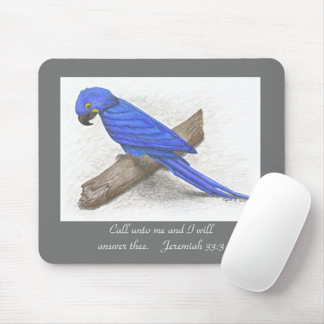 Macaw Mousepad (With Mouse)