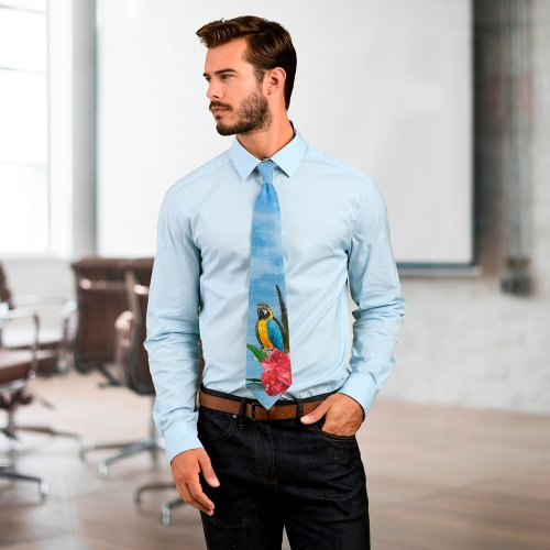 Macaw Neck Tie