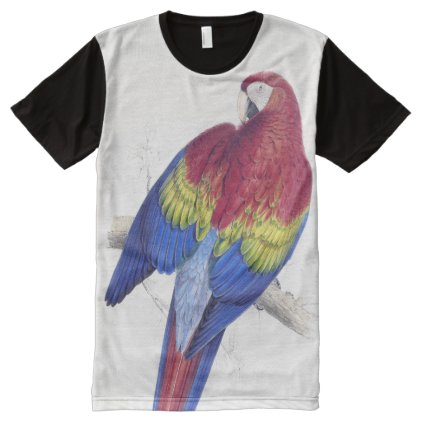 Macaw Parrot Bird Animals Wildlife T-Shirt